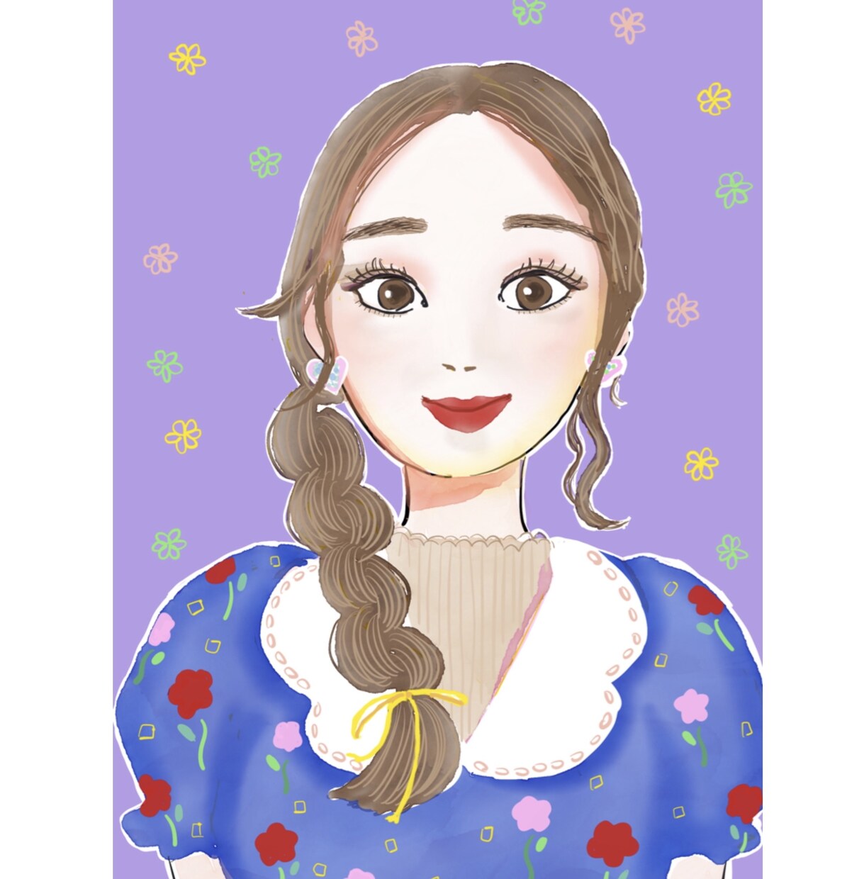 おしゃれ似顔絵描きます 人となりが伝わる、素敵なイラストを作成 イメージ4