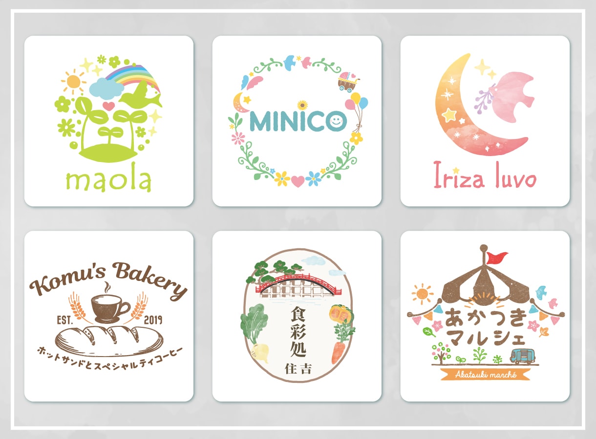 想いが伝わるシンボルマーク+ロゴタイプを制作します 修正回数制限なし+AIデータ追加費用なし✔+著作権込み商用可 イメージ7