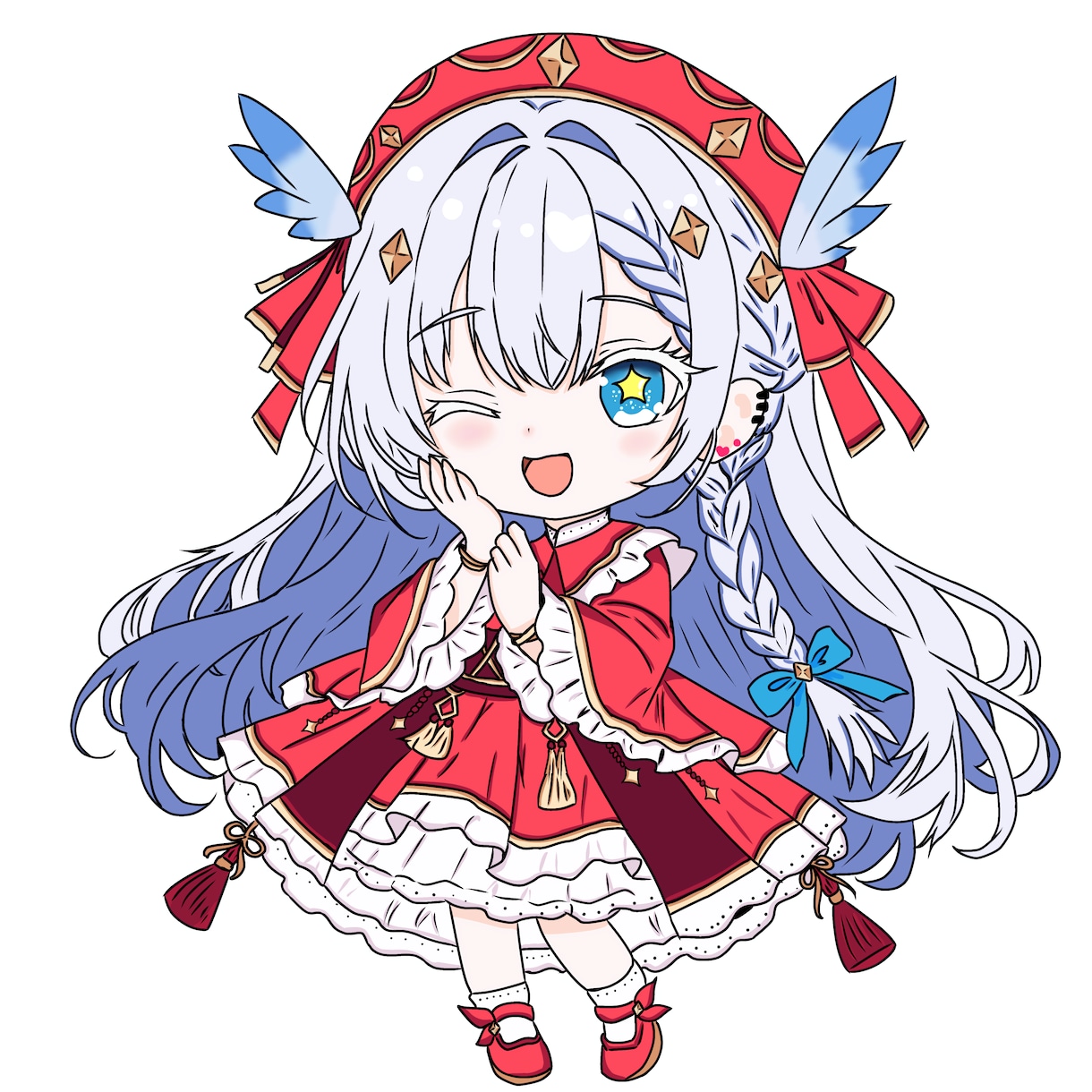 Tiktok等で使えるイラスト描きます 配信等で使えるスタンプを作成いたします！ イメージ3