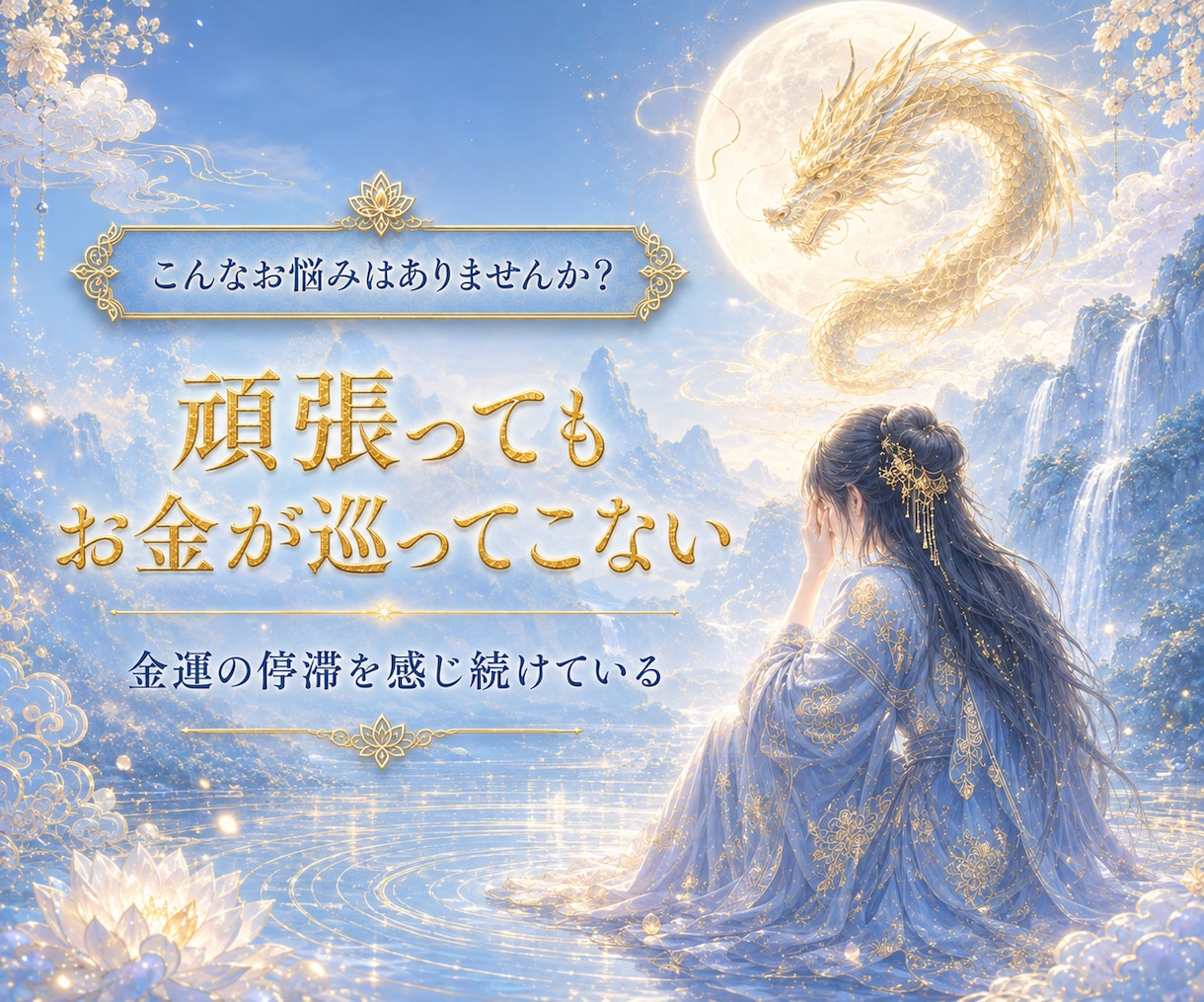金運のエネルギー波動修正でお金の流れを書き換えます 霊視鑑定つき金運祈祷とお守りカードお届けします。 イメージ2