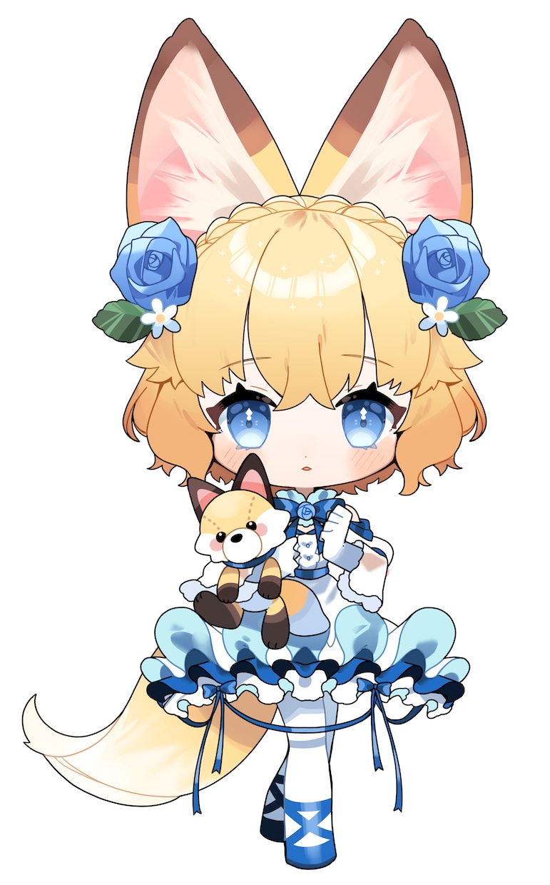 グッズ等に使用可能なSDイラスト描きます 缶バッジやラバスト、アクスタ等グッズやその他なんでも使えます イメージ5