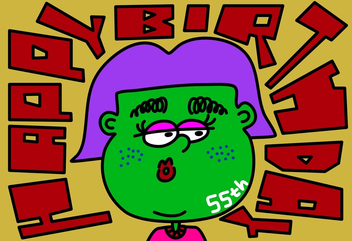 メッセージカード作成します これでもか！っていうくらいカラフル！なのにかわいい♡ イメージ4