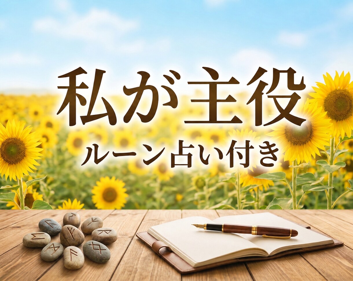 会話を支えてきた聞き役の方、今日はあなたが話します 愚痴や本音、好きなことを思う存分話せる時間☆ルーン占い付き イメージ1