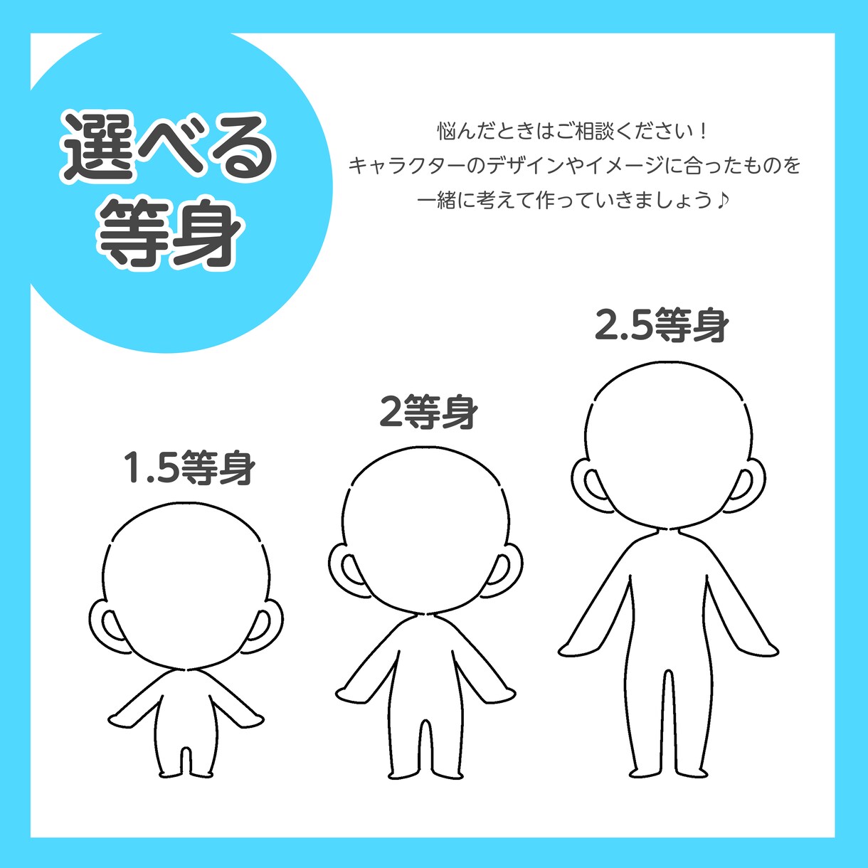 5月だけの特別価格！かわいいSDキャラ作成します グッズ・動画・アイコンなど様々な用途に！商用利用OK イメージ2
