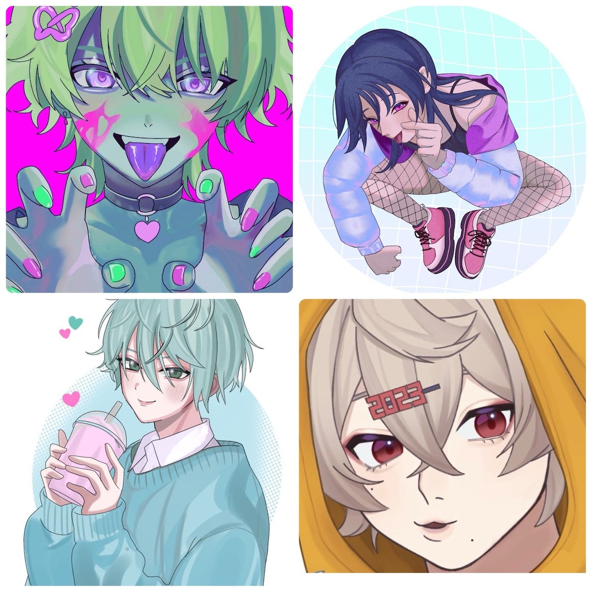 様々な用途に使えるイラストを提供します アイコンから一枚絵までなんでも描きます イメージ3