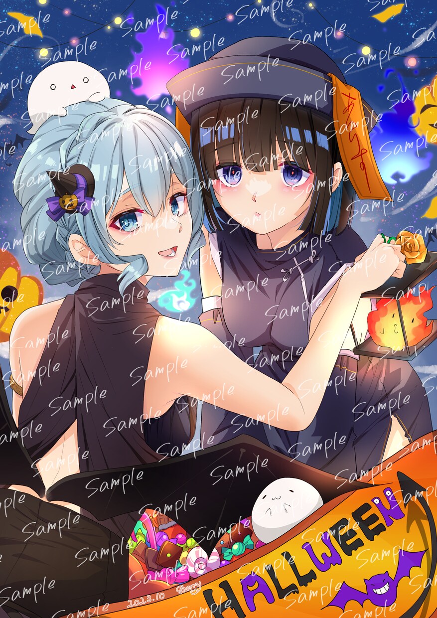 キラキラ可愛いイラスト描きます 見て元気になれるような癒しの世界をお届けしたい イメージ3