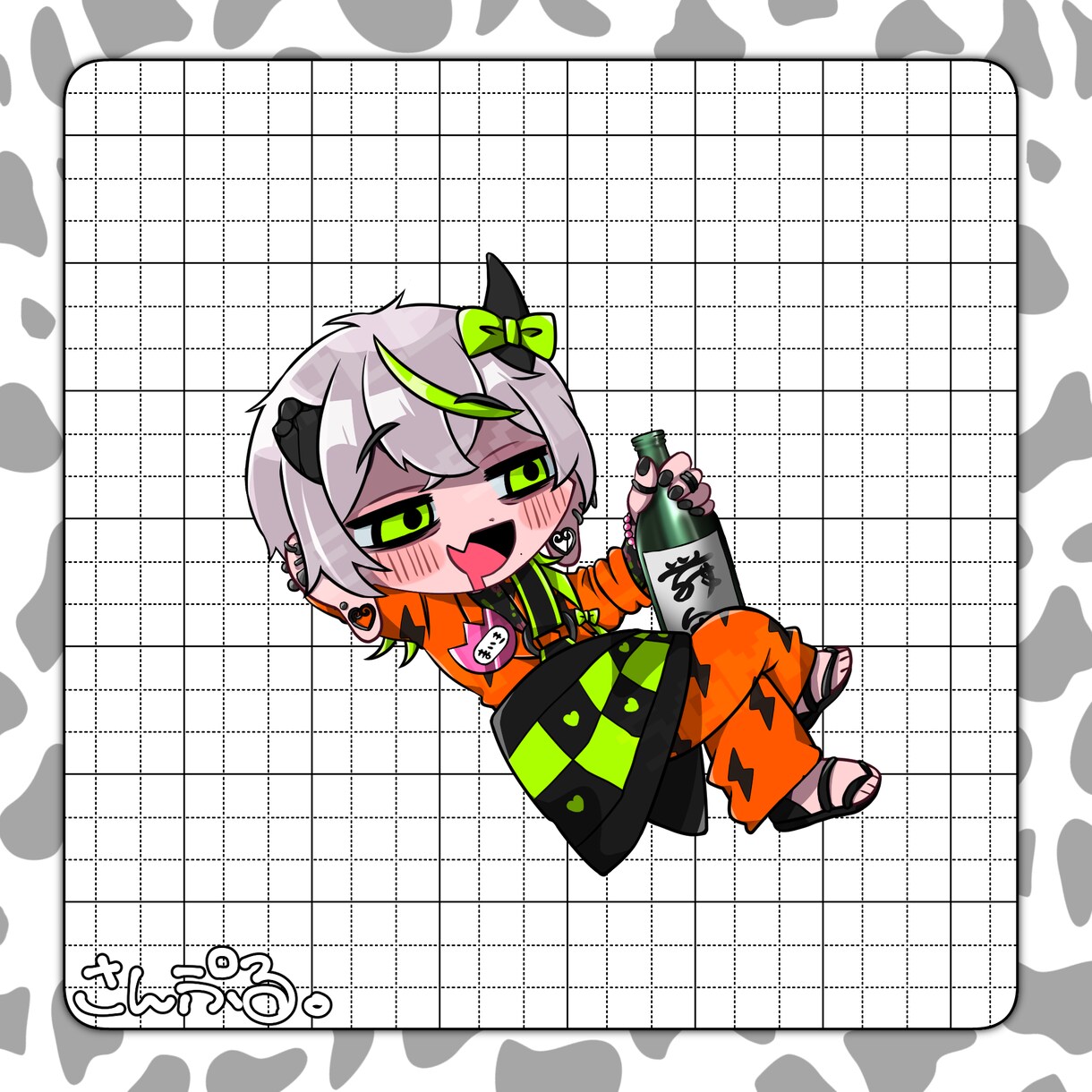 SDミニキャライラスト制作いたします グッズにオススメ！パキッとしたミニキャライラスト！ イメージ6
