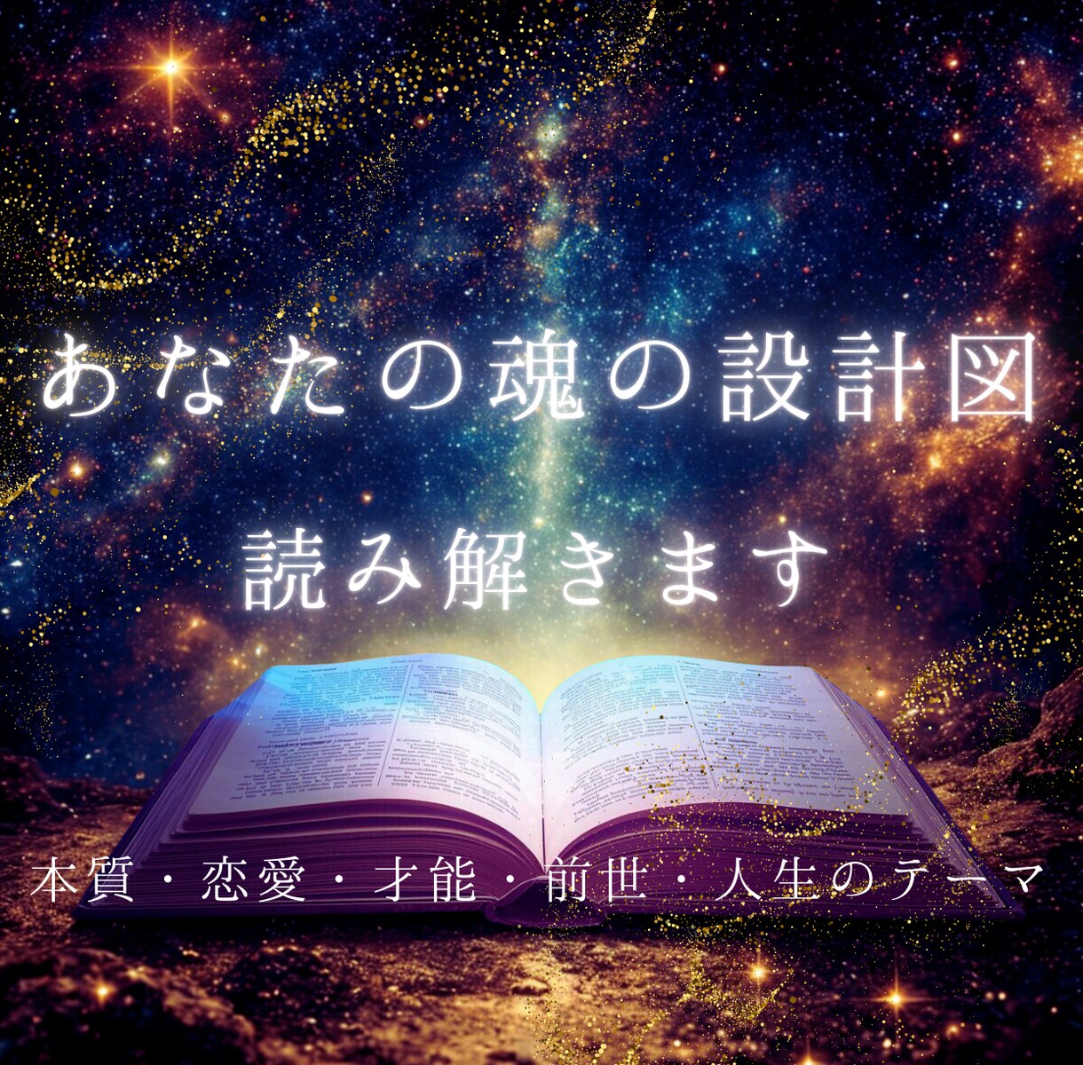 あなたの魂の設計図を占星術で読み解きます 占星術で本質、恋愛、才能、前世、人生のテーマなどを総合鑑定！ イメージ1