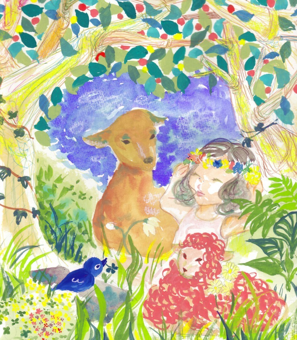 タロット風のアイコン・プロフ画像描きます 貴方をタロットの登場人物になぞらえて…異色アイコンはいかが？ イメージ5