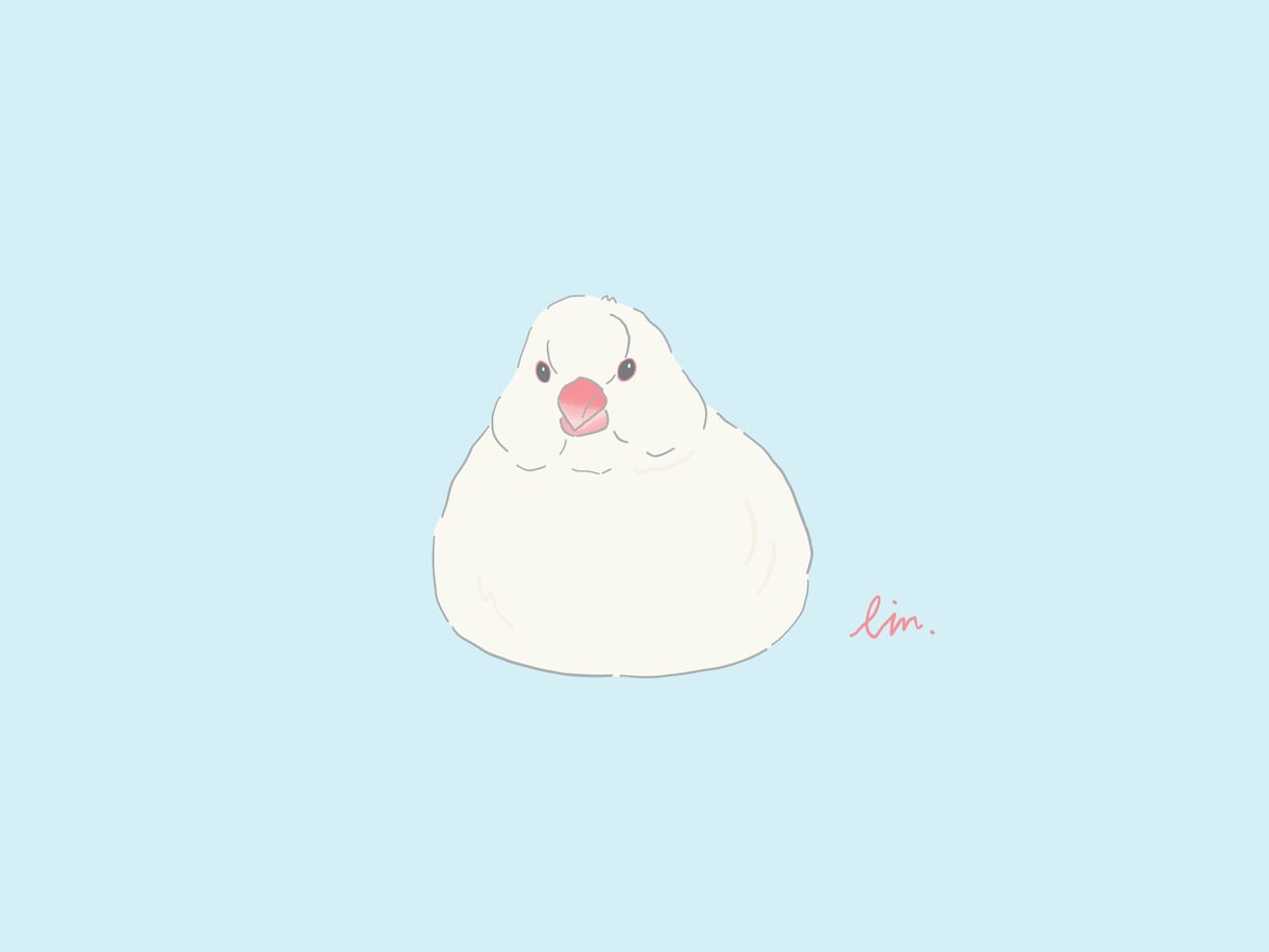 商用可☆鳥さんのおしゃれなイラストを2枚描きます SNSやブログのアイコンやプレゼントなどにどうぞ♪ イメージ9