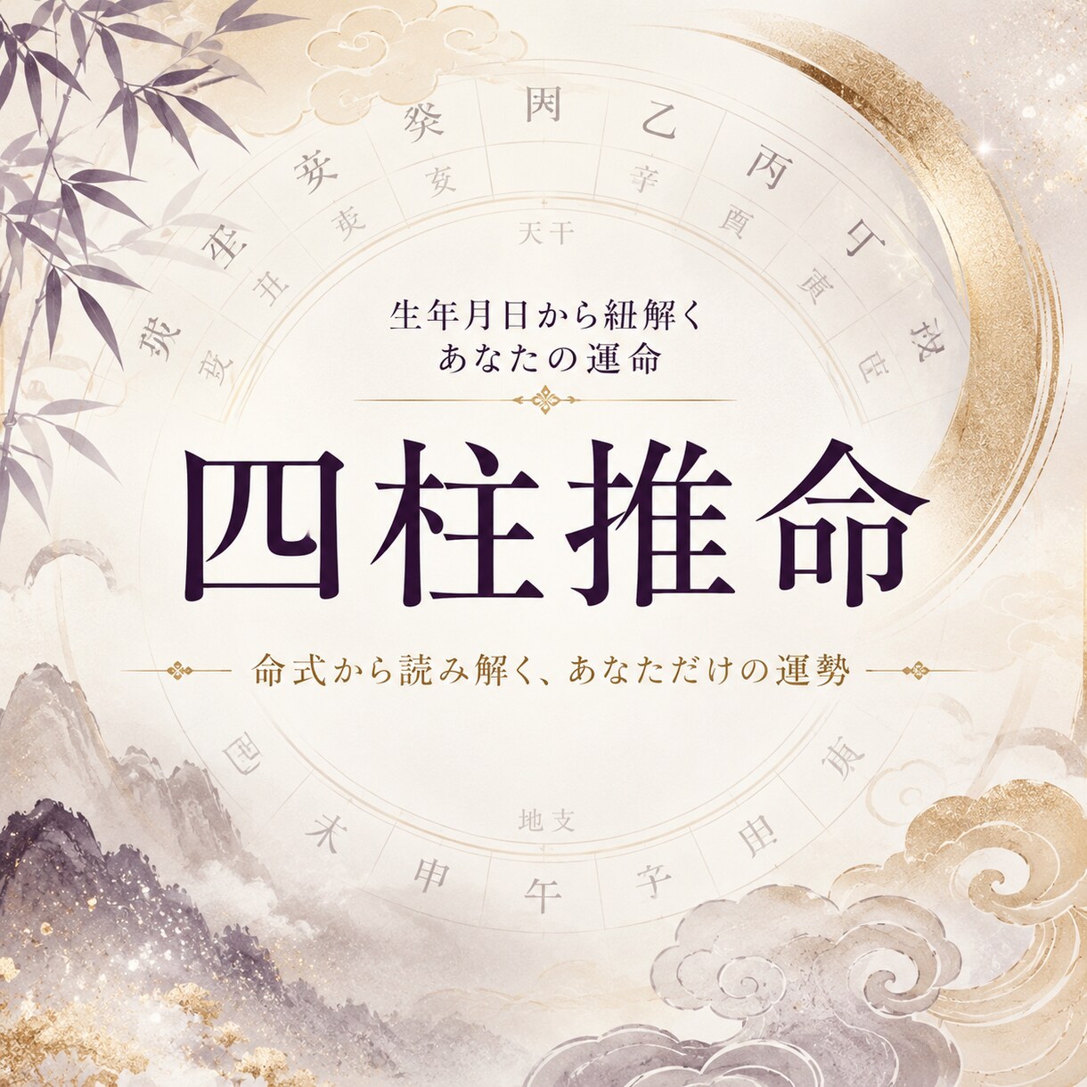二人の相性・宿命を四柱推命で詳しく鑑定します 生まれ持ったご縁と恋の相性を丁寧に読み解きます イメージ1