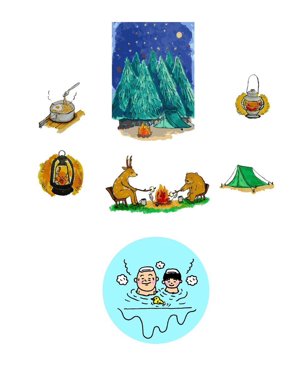 ほのぼの可愛いイラストを描きます webチラシなどのなどの挿絵、可愛いほのぼのイラスト イメージ2