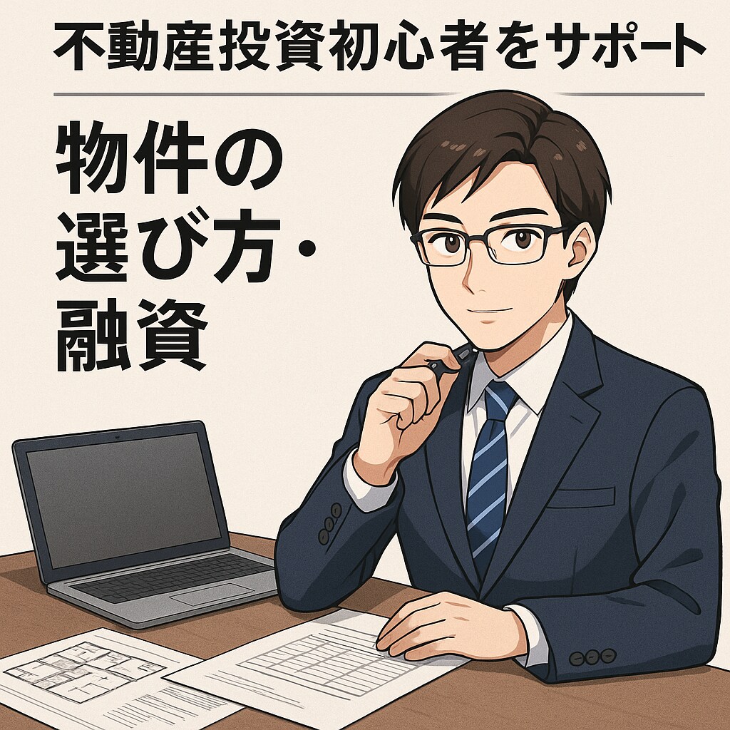 銀行融資課長が不動産投資のアドバイスします 現役銀行融資課長×中小企業診断士が銀行審査通る物件を教えます イメージ1
