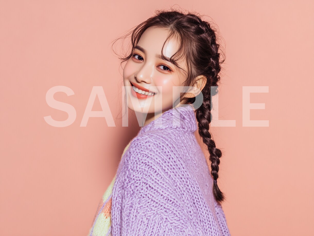 美容系♡女性向け♡可愛い愛されAI画像生成します ♡美容・コスメ広告に”映える””魅せる”リアルビジュアル！ イメージ3