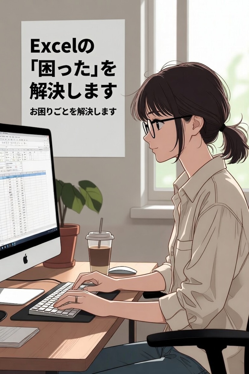 エクセルの「困った！」を解決します Excelデータの整理整頓、お手伝いいたします イメージ1