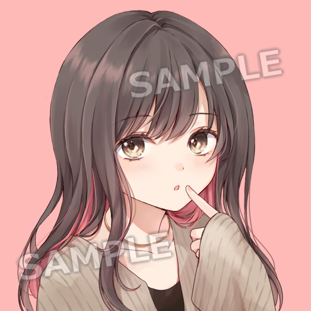 商用料金込み＊可愛いアイコン/1枚絵お描きします ご要望に沿って1枚1枚丁寧に◎お気軽にご相談ください！ イメージ2