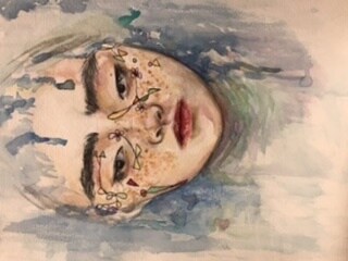水彩で似顔絵描きます 写真を見てこころで感じたままの色を紙の世界へ♪ イメージ2