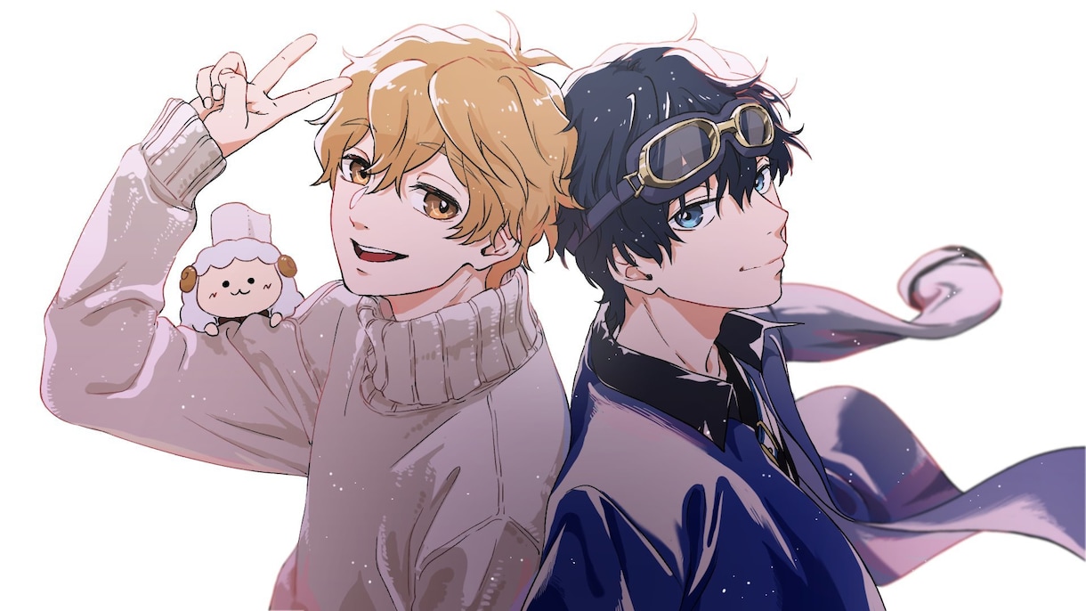 似顔絵、各種SNS用のイラスト描きます アニメ作画風が得意です♪お気軽にご連絡下さい！ イメージ3