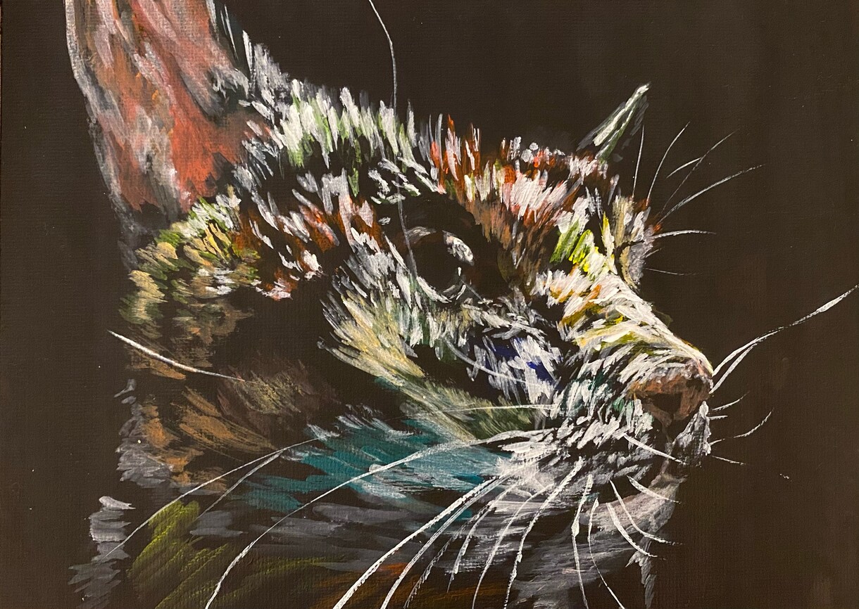 ペットなど動物の似顔絵お描きします 思い入れのあるペットや大好きな動物のかっこよくかわいい絵を。 イメージ2