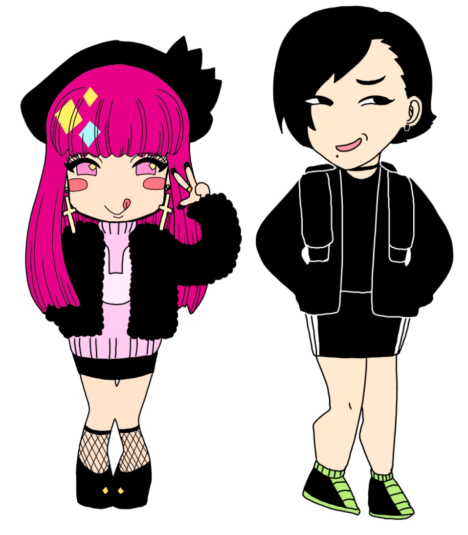 ポップなイラストお描きします 似顔絵やオリジナルキャラなどお描きします。 イメージ2