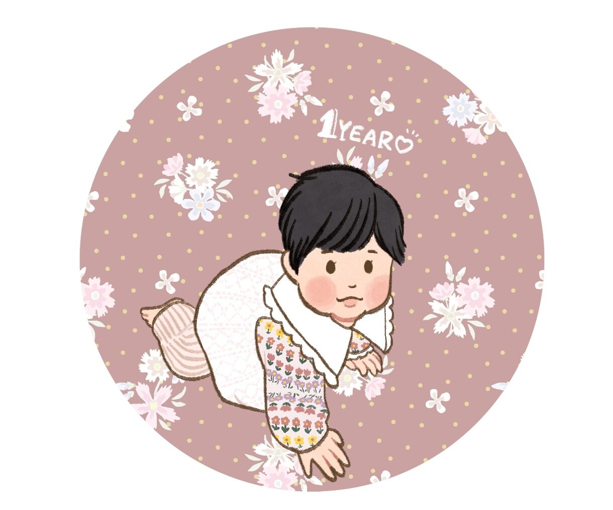 ふんわりやさしい似顔絵作成します SNSアイコンやプレゼントにぴったり！ イメージ6