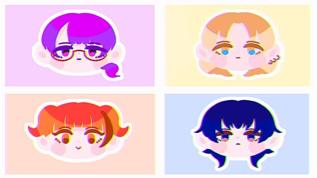 あなたの好きなものをデフォルメキャラで描きます ゆるーくもちもちでかわいいイラストです イメージ1