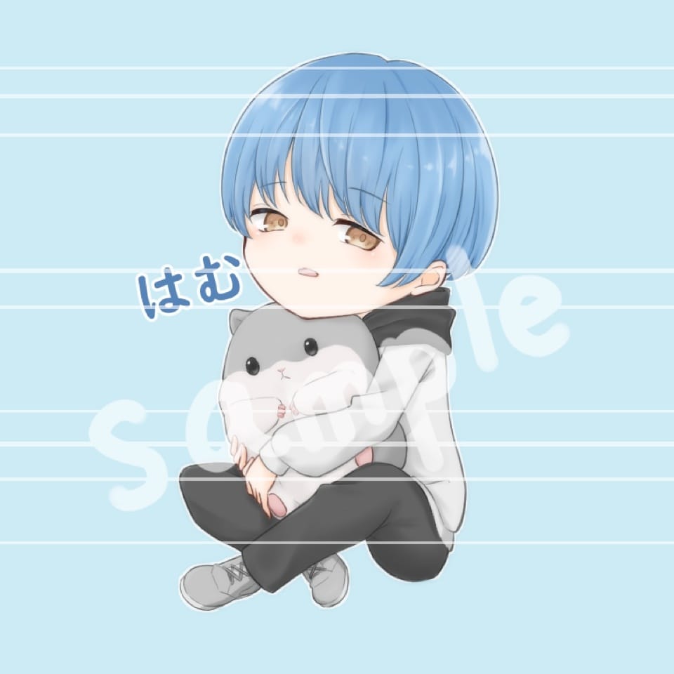 可愛いミニキャラのアイコンやヘッダーお描きします 可愛く癒されるミニキャラのSNSアイコン、ヘッダー提供します イメージ6