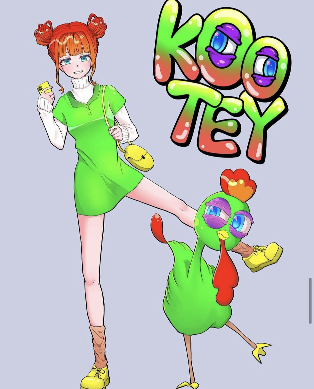 デフォルメキャラクターの作成をしています 可愛いデフォルメキャラクターを作成します！ イメージ5