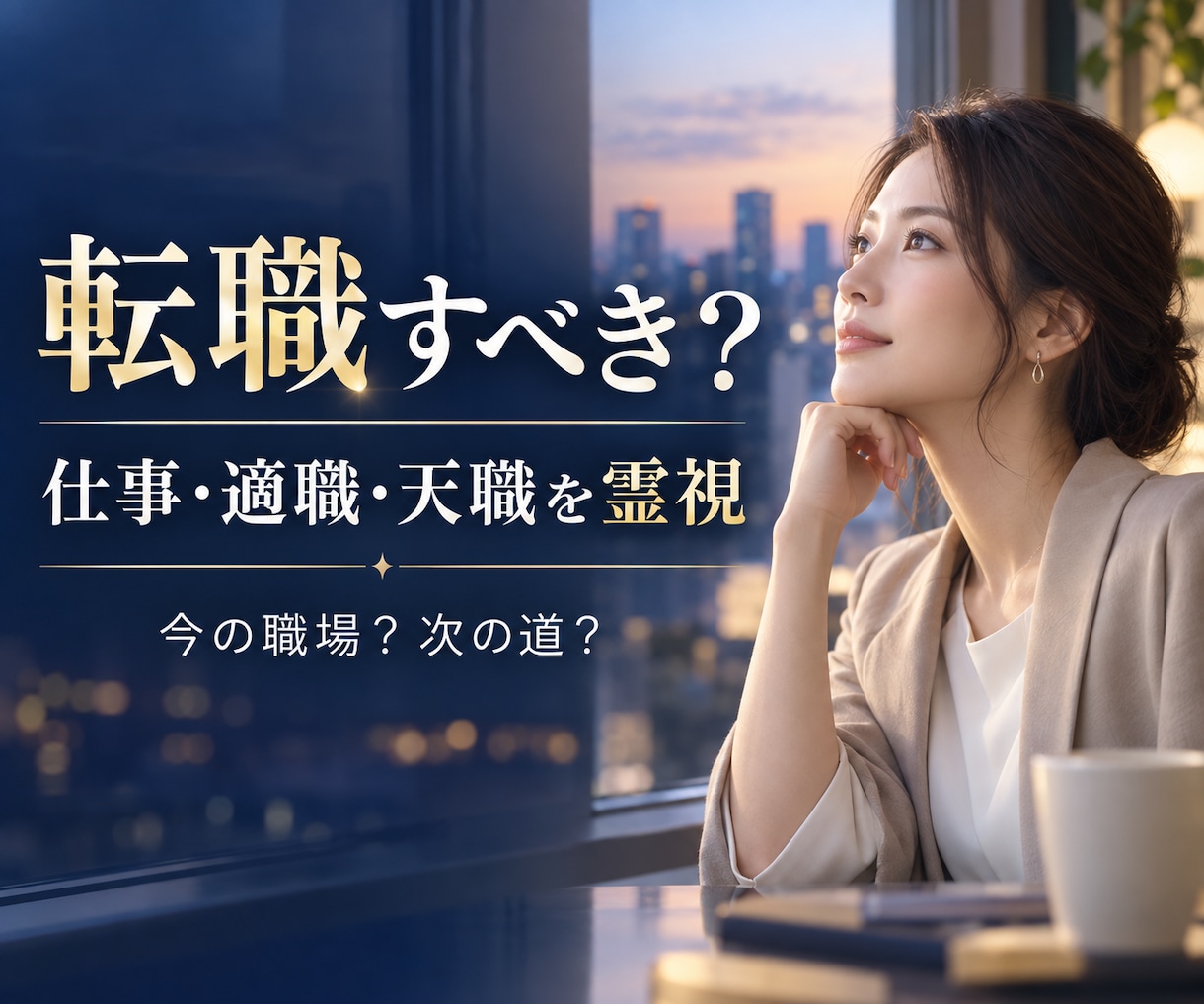 仕事・転職・適職を霊視します 仕事占い・電話占い・転職・霊視｜適職・天職・未来 イメージ1
