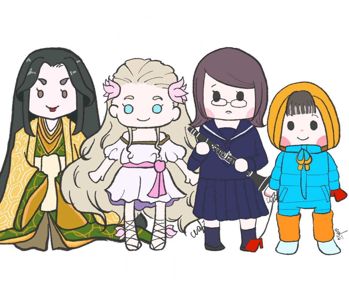 ゆるくてかわいいカットイラスト制作いたします 動物・静物・人物・食べ物幅広く描きます！ イメージ8