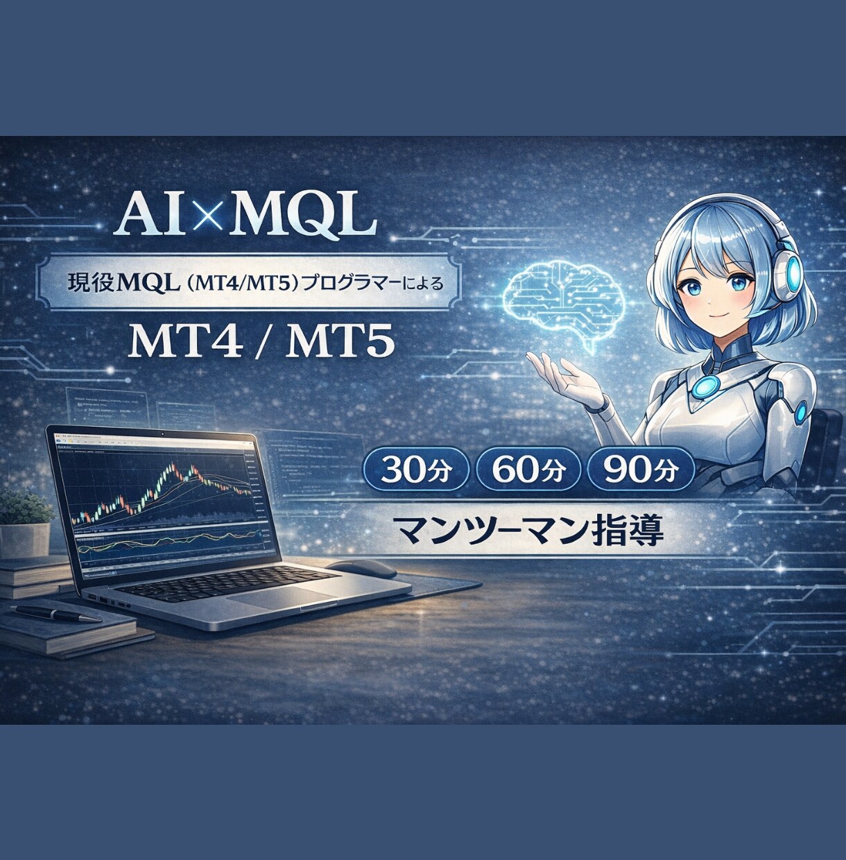 AIMQL4 最短理解セット個別指導30分付きます 最短で“分からない”を解消するためのスタートセット イメージ1