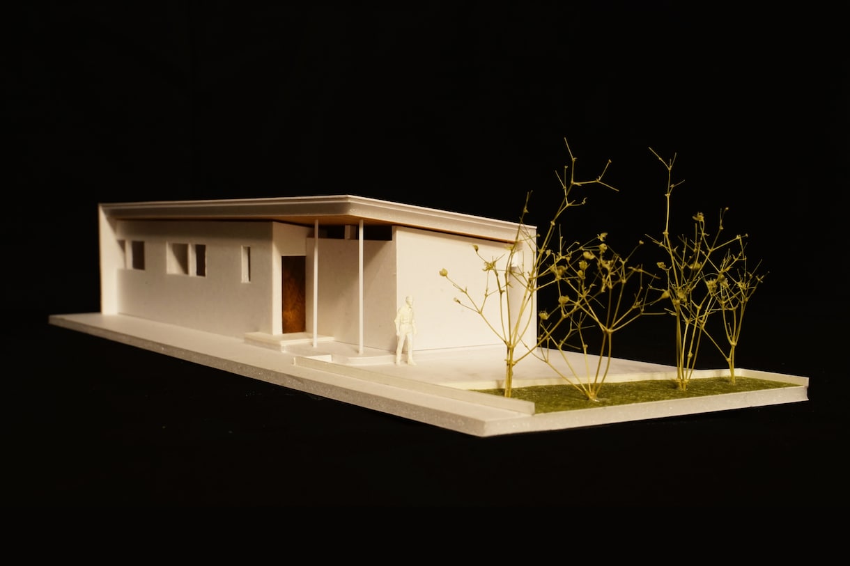 綺麗な建築模型の製作をします -1/100スケールの住宅模型を丁寧に作ります- イメージ1