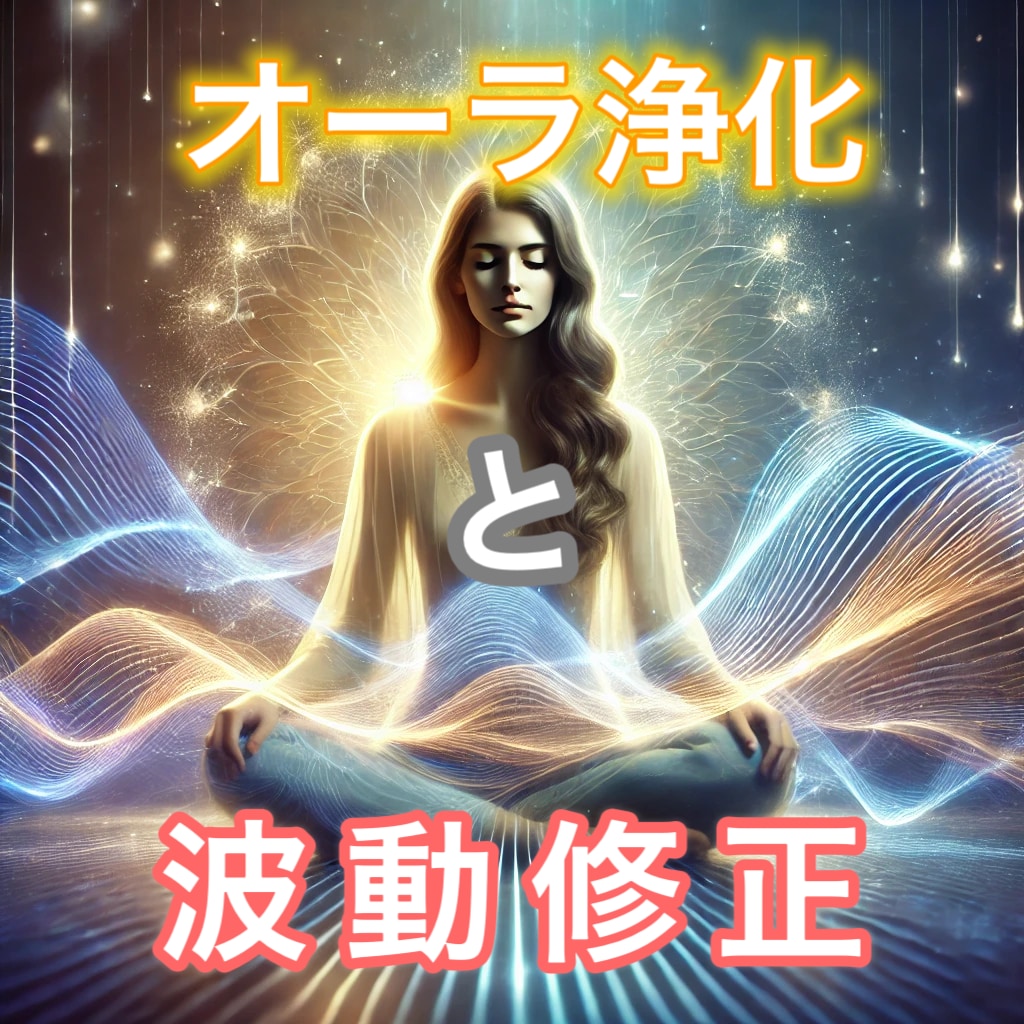 オーラ浄化と波動修正で引き寄せる開運を届けます 「オーラ浄化と波動修正 - 祈祷で引き寄せる開運エネルギー」 イメージ1