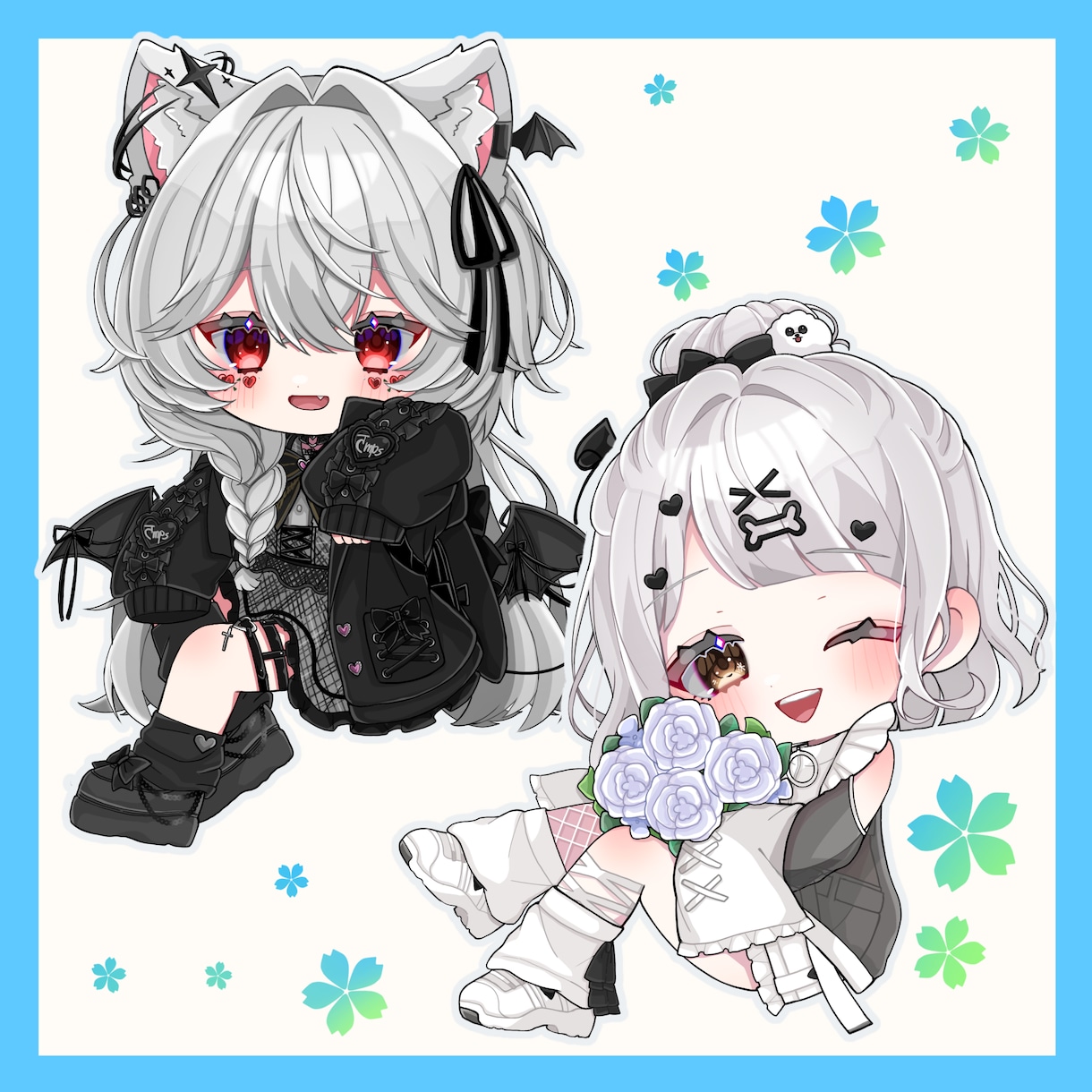 ミニキャラ(SD・デフォルメ)描きます 暖かくて優しいイラストが得意です❁⃘*.ﾟ イメージ3