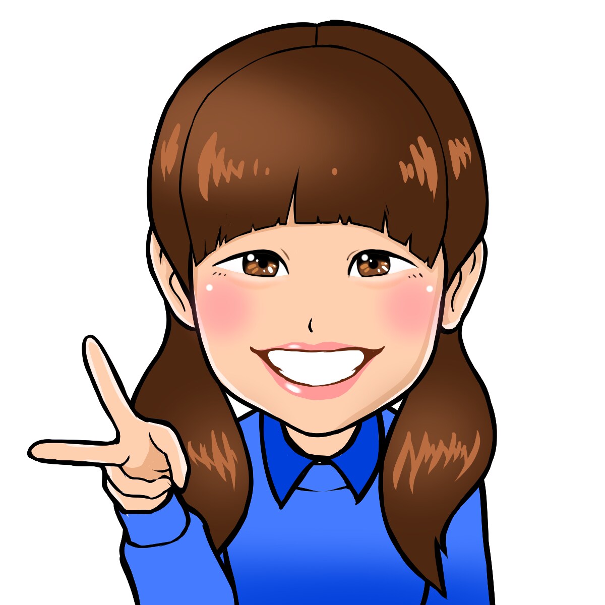 似顔絵を制作します SNSのアイコンや名刺などにいかがですか？ イメージ5