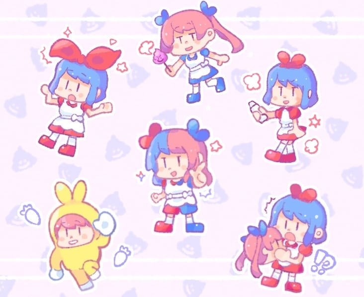 SNSアイコンや挿絵に！ふわふわ可愛い絵描きます 最短即日！パッと目を引くカラフルなイラスト！ イメージ6