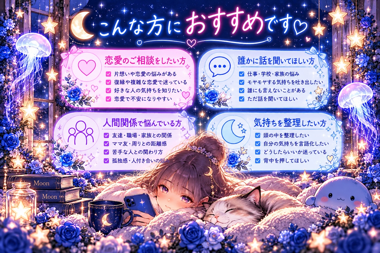 誰にも言えない気持ちをゆっくりお聞きします 否定せず、あなたの気持ちにそっと寄り添います イメージ3