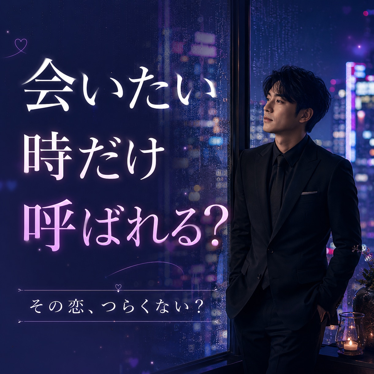 脱・都合のいい女｜恋愛相談聞きます 曖昧な関係・本命になれない恋を聞きます イメージ2