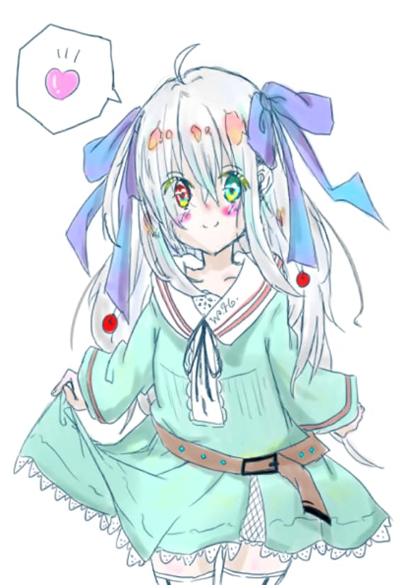 アイコンや1枚絵など描けます 基本的に女の子がメインとなりますアニメ向きの絵柄です イメージ5