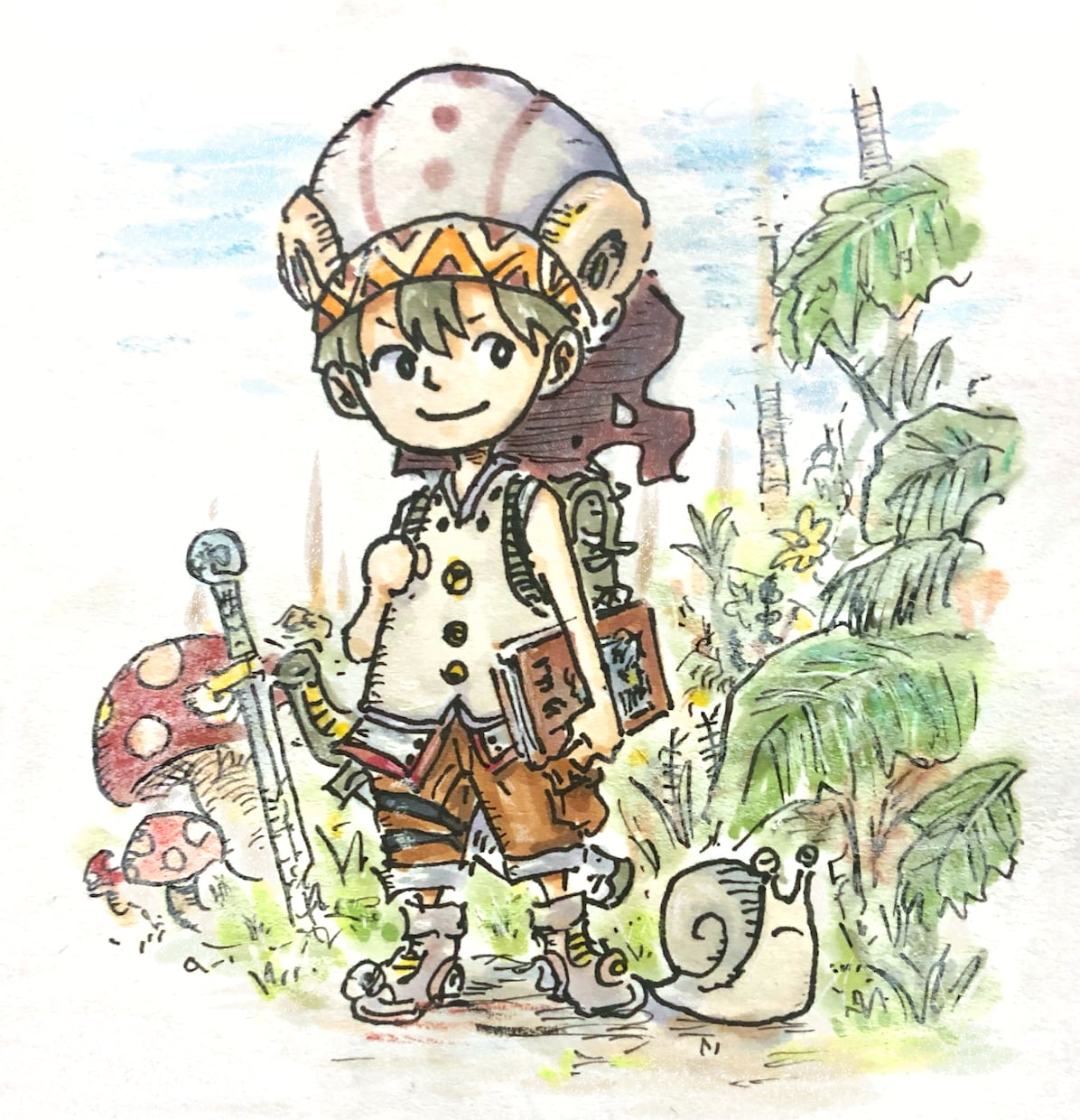 一枚絵を描きます 一枚絵を描きます。アナログ・デジタルどちらでも可能です！ イメージ4
