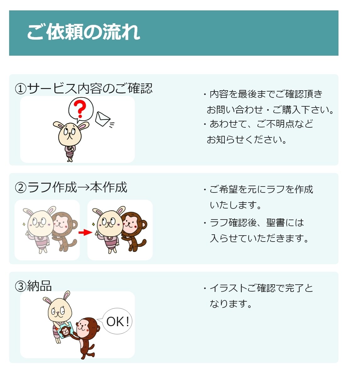 ゆるいシンプルなイラストで魅力UPのお手伝いします 広告/イベント/SNS/WEB/チラシなどの挿絵イラストに！ イメージ2