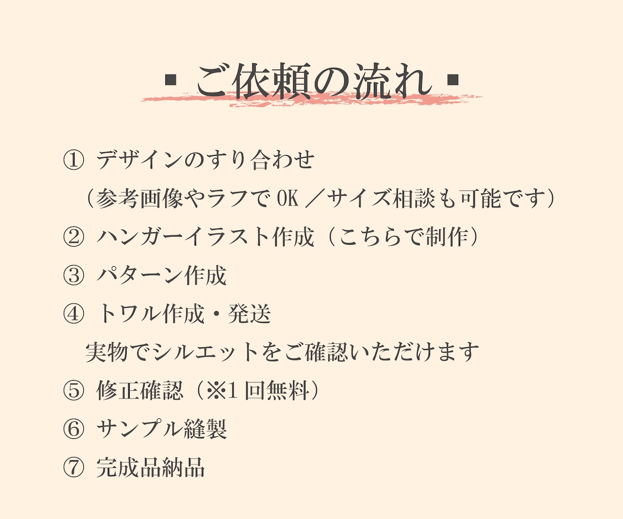 初心者歓迎｜アパレル商品開発お手伝いします パターン・仕様書・サンプル縫製まで、服づくりをサポート イメージ6