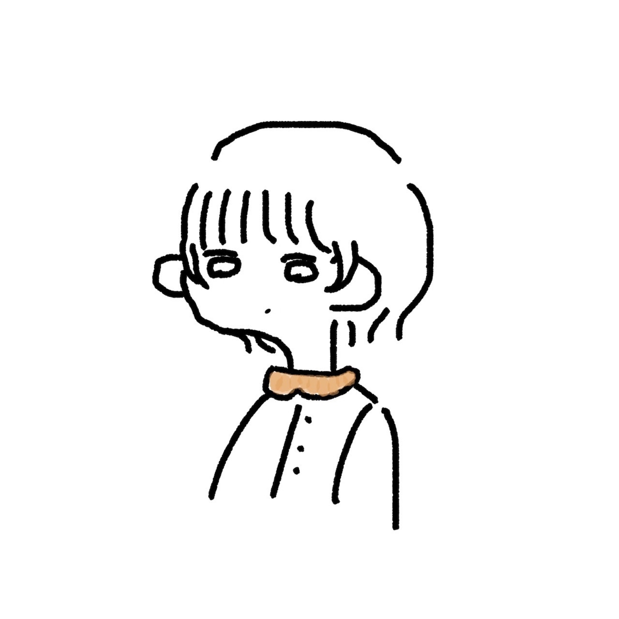 脱力感のある可愛いイラストを描きます SNSのアイコンや投稿に使える脱力感のある絵を描きます イメージ1