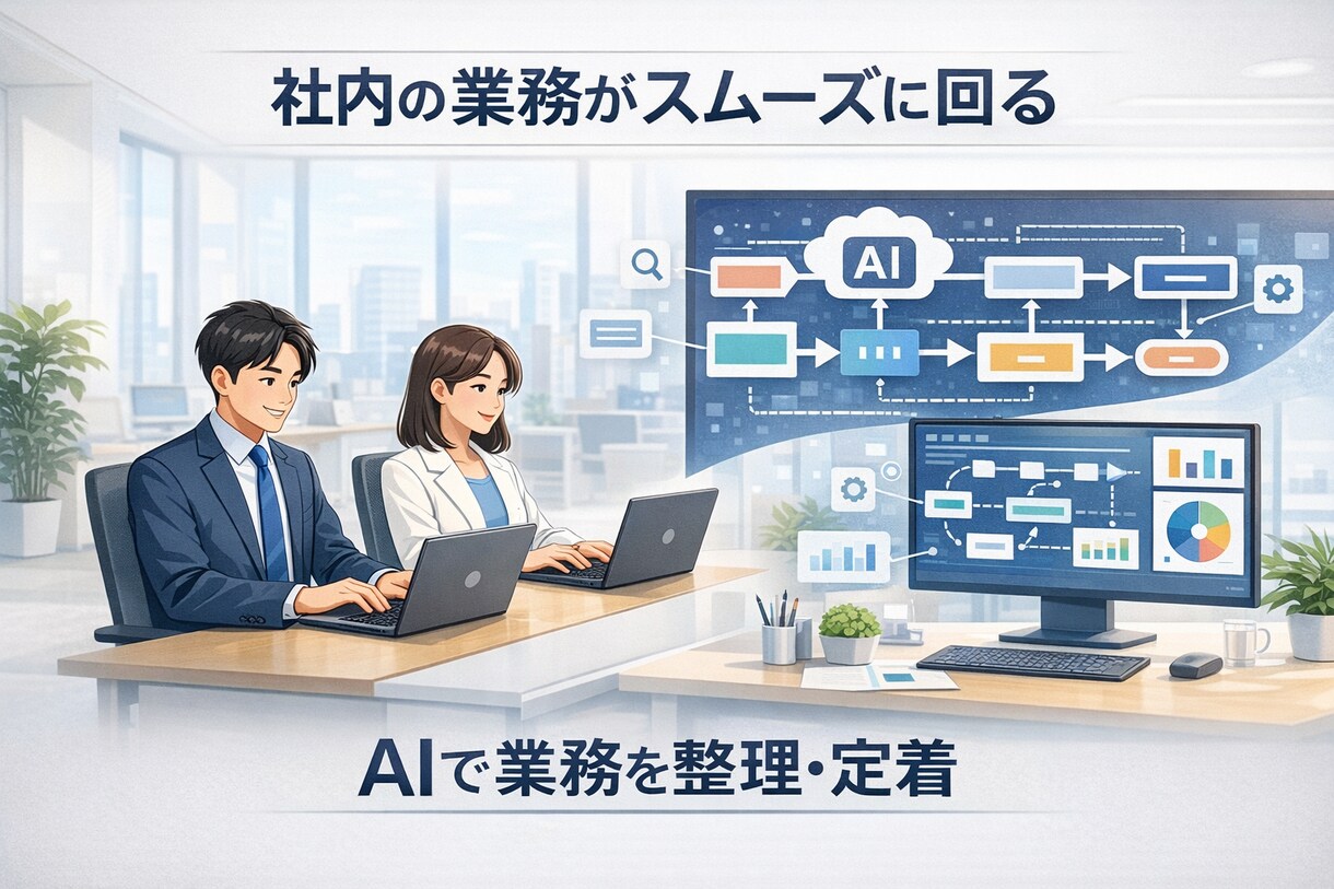 法人向け 社内AI活用を業務レベルから設計します 社内で同じ質問が何度も飛び交っていませんか？ イメージ4