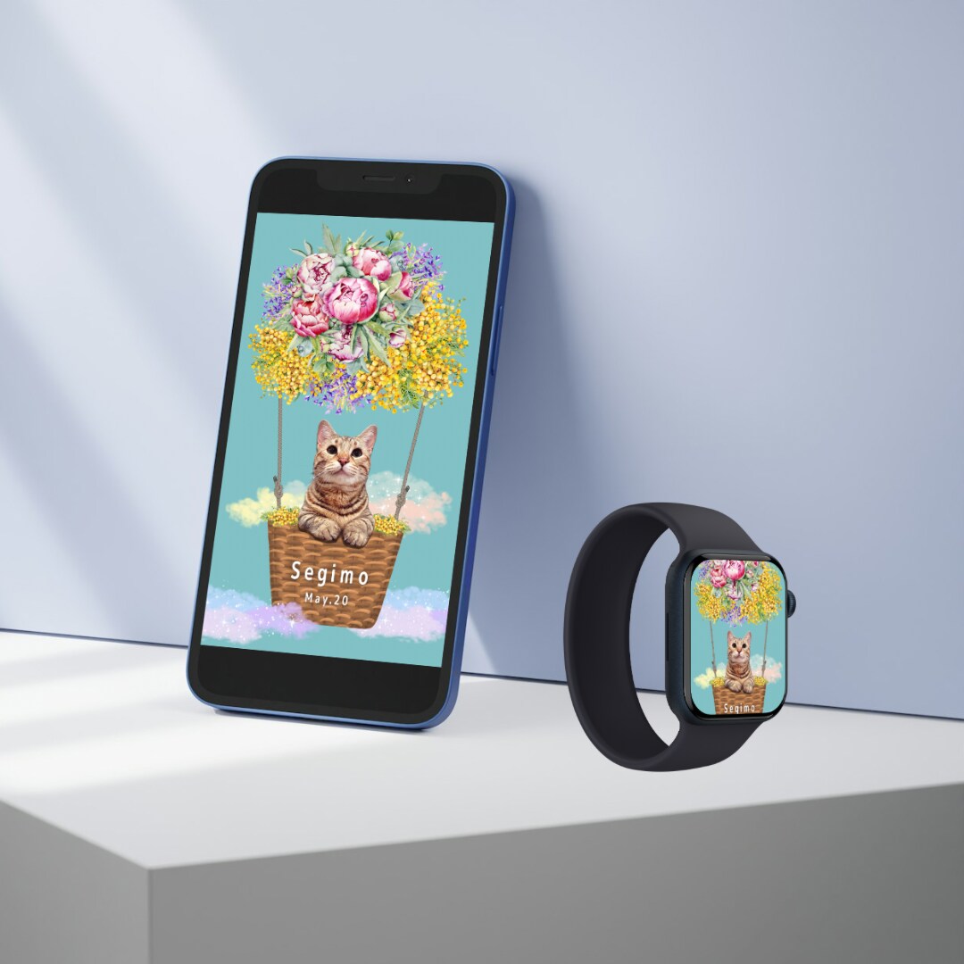 ペットの誕生日や記念日をデジタルアートにします ３デザイン納品します、二次加工や商用利用OKです！ イメージ8