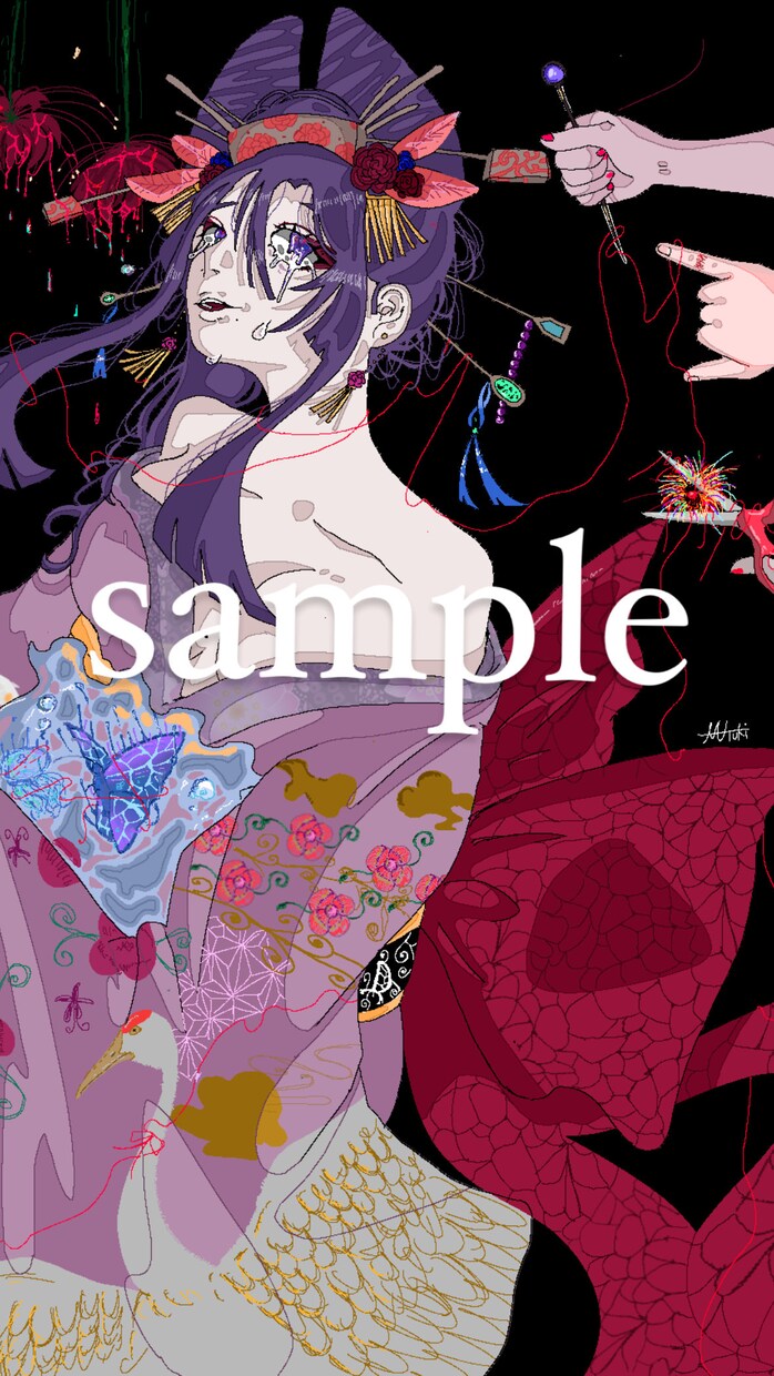 小説などの表紙、挿絵をかきます 繊細で美しい変幻自在の絵で皆様の作品に更なる彩りを!! イメージ3