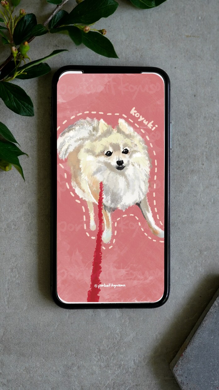 うちの子似顔絵！ー届いてすぐに飾れます 自宅に届いてすぐ飾れる！ふんわりタッチで描きます。 イメージ4