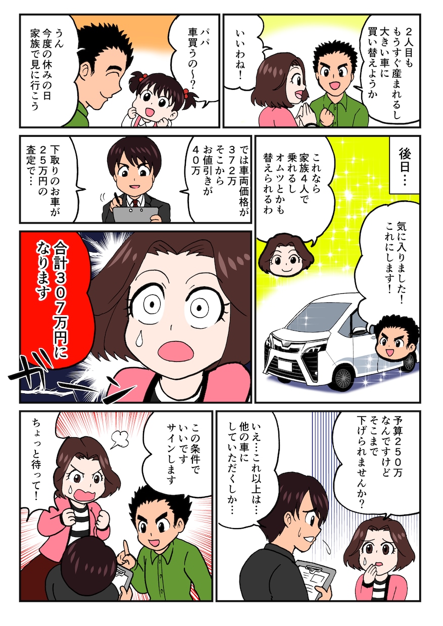 実績350件以上の漫画家が広告漫画を製作します 【商用利用可】似顔絵、LP、動画対応！車や住宅関連が得意です イメージ5