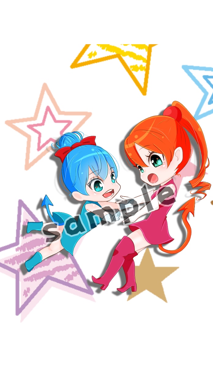 あなただけのチビキャラ描きます 主にSNSのアイコン用です。まずはご相談下さい！ イメージ2