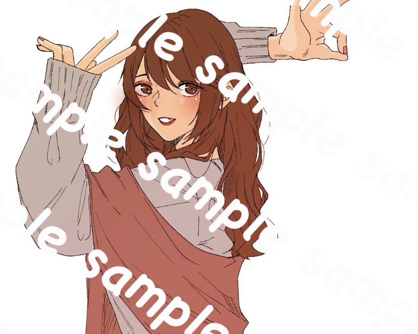 シンプルデザインイラスト承ります 単色でシンプルなデザインかつ今っぽいイラストが得意です イメージ2